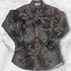 Vintage 70's Western Panhandle Slim Pearl Snap